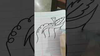 simple and easy drawing shortsviralvideo