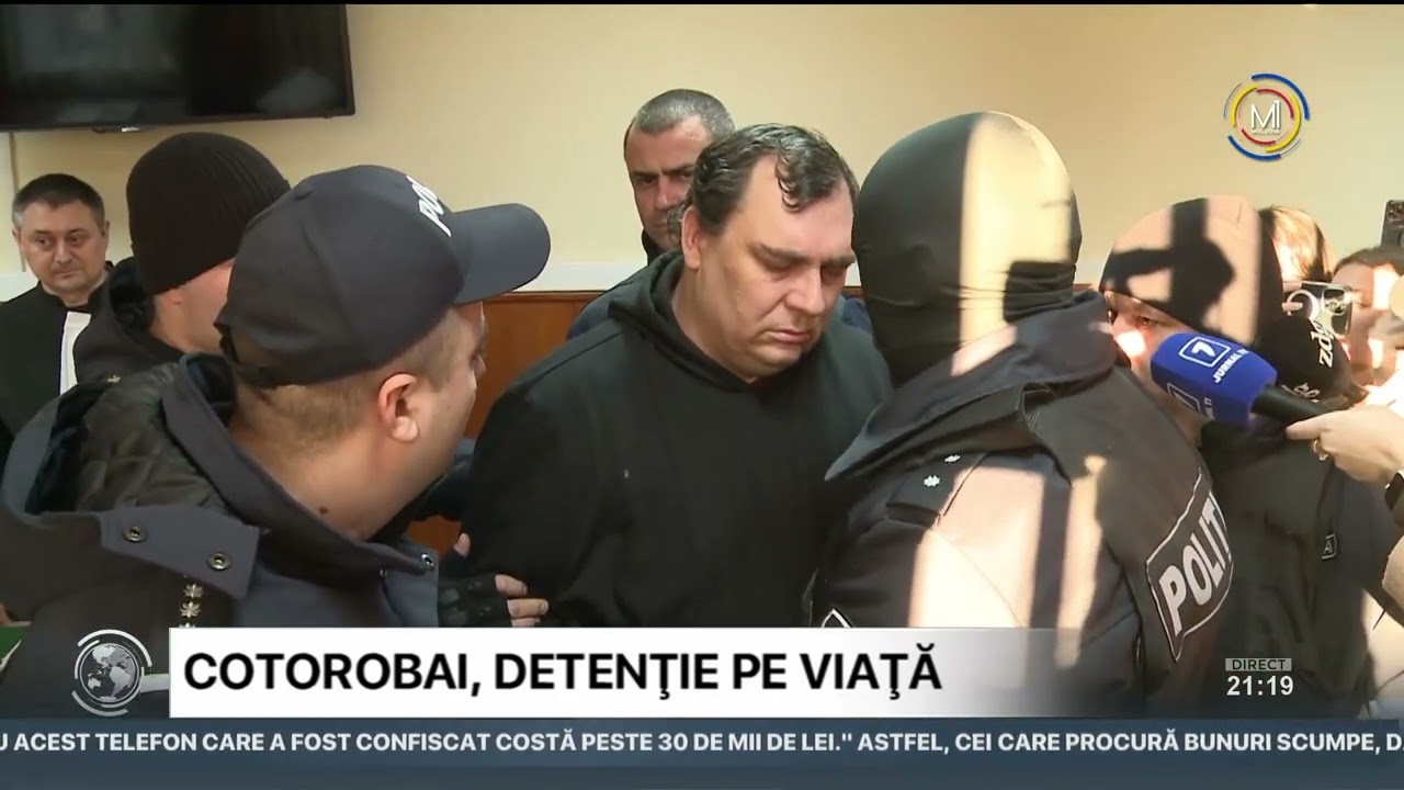 Cotorobai, detenție pe viață