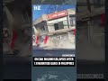 On Cam: Building Collapses After Powerful 7.8-Magnitude Earthquake in Philippines | #shorts