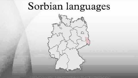 Sorbian languages