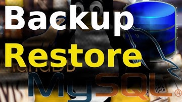 Curso MySQL - Backup e Restore