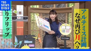 米国の『アルテミス計画』　なぜ今、再び月へ？【サンデーモーニング】【手作り解説】｜TBS NEWS DIG
