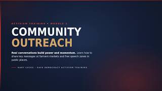 How to Table & Canvass in Free Speech Zones | Community Outreach 101 w/ Gary Lucks