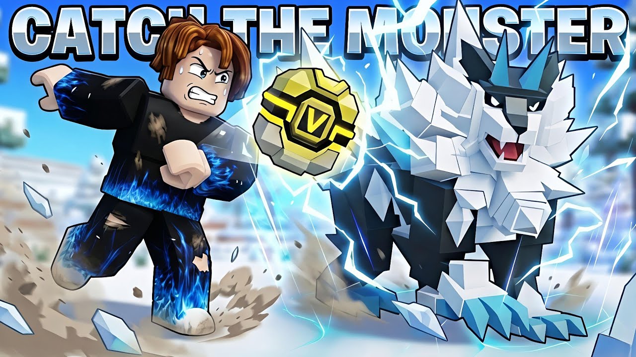 I catch rare monsters in Catch the Monster ROBLOX - YouTube