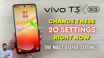 Vivo T3X 5G : Change These 20 Settings Right Now
