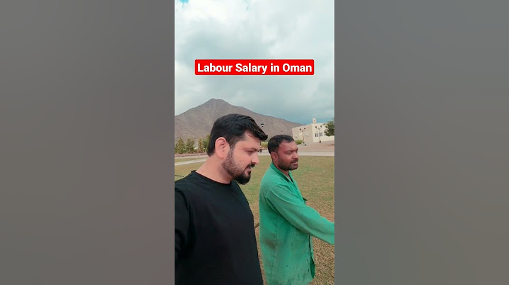 Labour Salary in Oman