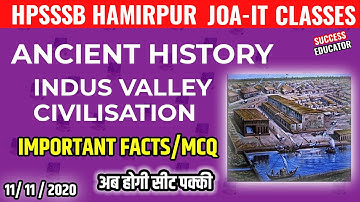 HPSSSB/HPSSC Junior Office Assistant (JOA-IT) Preparation 2020 | ANCIENT HISTORY- CLASS 31