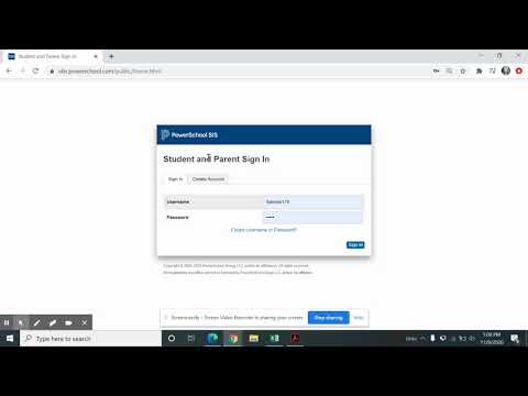 Roster Review & PowerSchool Portal Login