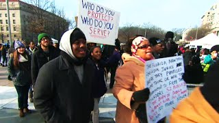 Thousands gather to protest in Washington
