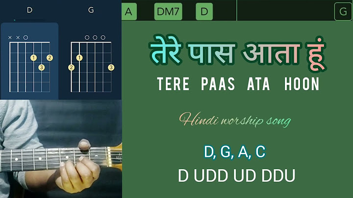 Hindi christian worship songs lyrics with guitar chords