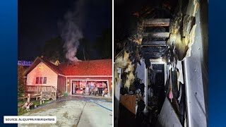 Fire leaves Aliquippa home charred