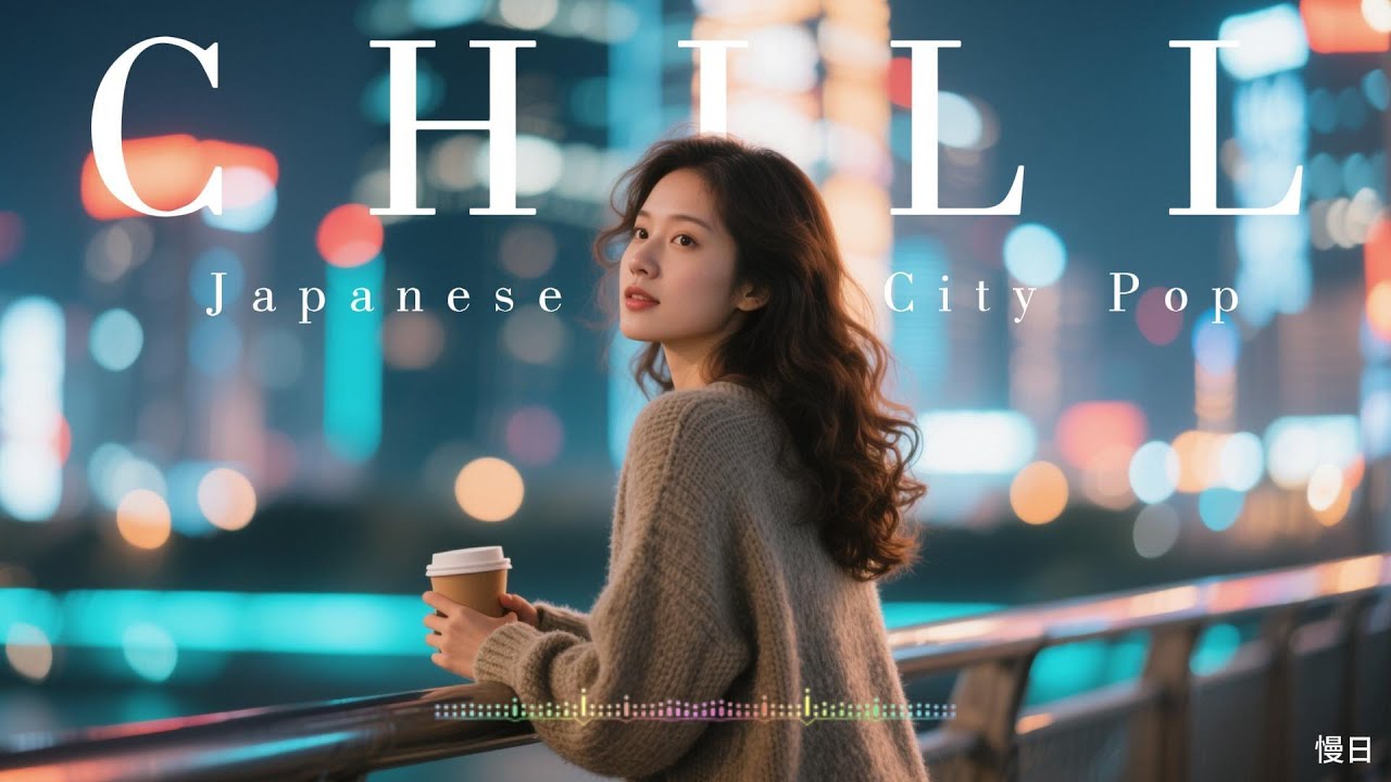 【深夜專屬】大人的療癒系 City Pop 🌃 適合獨處、微醺、放空的日文歌單 (Relaxing J-Pop)