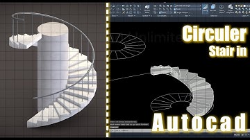 How to Design a Circular Staircase in AutoCAD