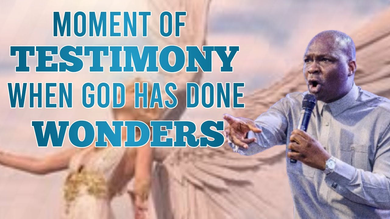 Powerful Moment of Testimony: God Has Done Wonders | Apostle Joshua ...