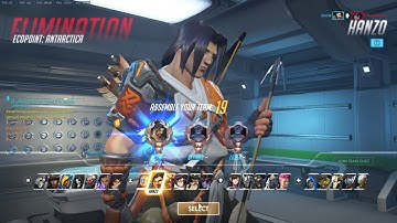 Hanzo 3v3 Highlights - 1v1 Widow & 1v3 Team