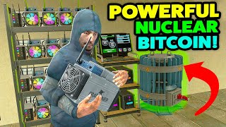 NUCLEAR POWERED BITCOIN MINER RACK 100,000 WATTs?  - Gmod DarkRP LIFE 48 (New Base)