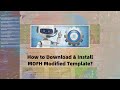 How to download and install mofh modified template