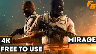 Free To Use Gameplay | Cs:go | 4K | No Copyright Gameplay | Mirage