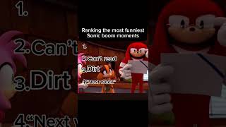 Top 5 sonic moments