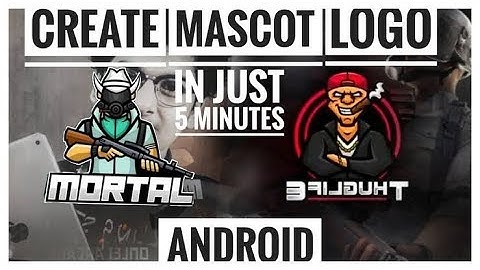 How to make Mascot Logo Like Soul Mortal And 8 Bit On Android in just 5 Minutes 2020