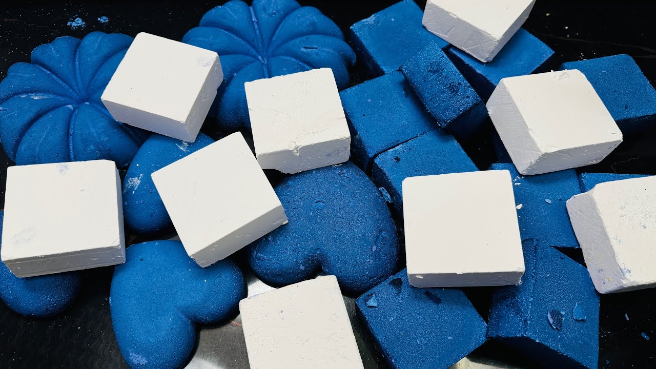 Fresh Gym Chalk ASMR Crush | Oddly Satisfying ASMR