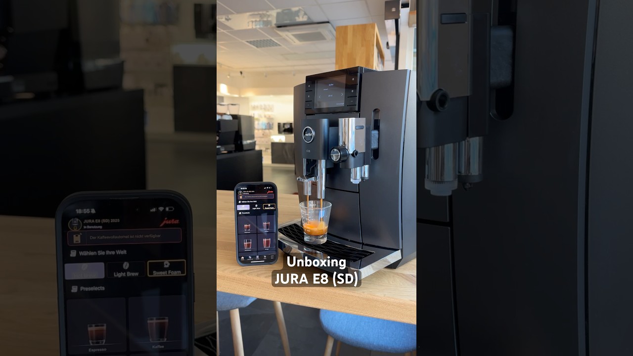 Unboxing the brand new JURA E8 (SD) 2025!!! 