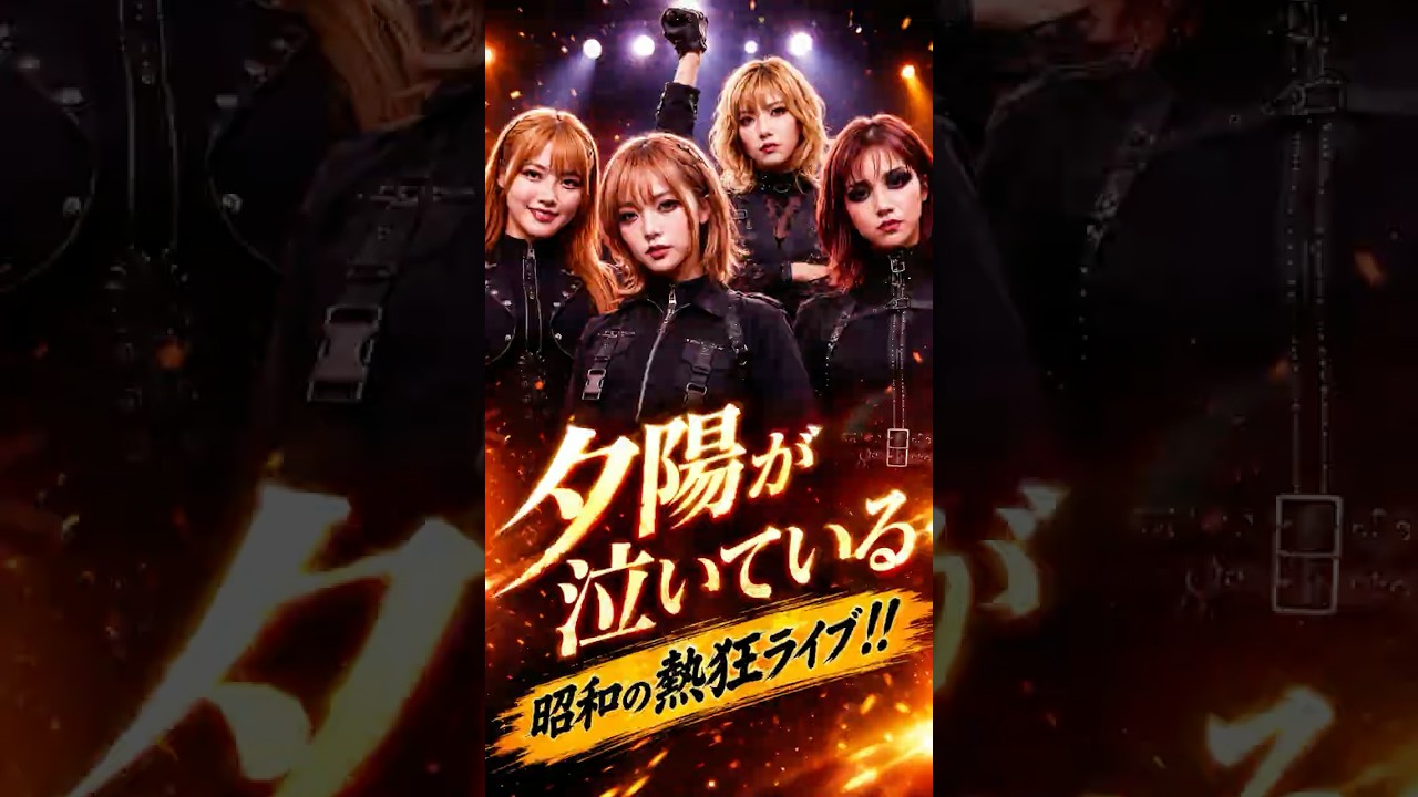 昭和が熱い!『夕陽が泣いている』熱狂ライブ #昭和歌謡 #かぐや48