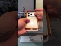 Putting an orange metal frame over your silver iPhone 17 Pro Max is also a great option. #iPhone17