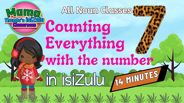 Zulu Numbers Counting Objects with 8 | isishiyagalombili | Beginner Zulu Lessons