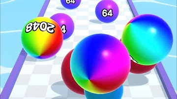 BALL RUN 2048 🎱💕- All Levels Gameplay Walkthrough Android, iOS v.22