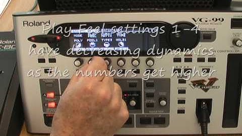 VG-99 Guitar to MIDI