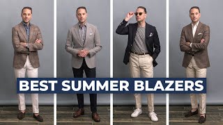 5 Best Men's Summer Season Blazers | Summer Sport Coat Outfit Ideas screenshot 1