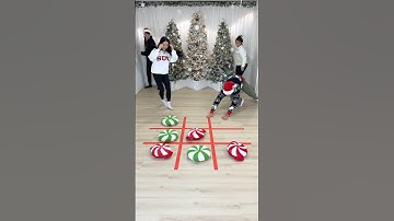 Christmas Tic Tac Toe Race!