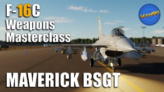 F16 Weapons Masterclass Ep.7  Maverick Boresight | DCS: World