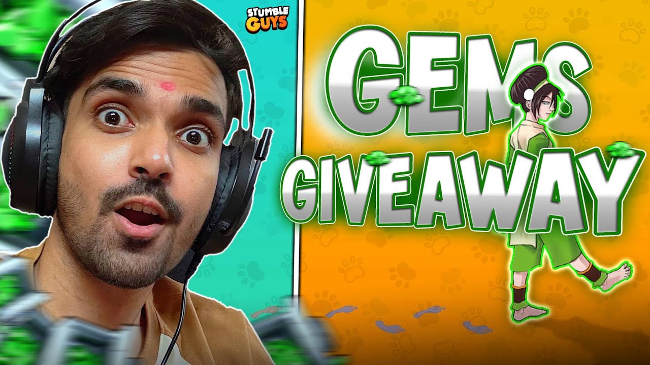 2400 Gems Giveaway | Stumble Guys 🇮🇳🔴 