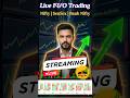 LIVE Trading - Nifty | Sensex | Bank Nifty