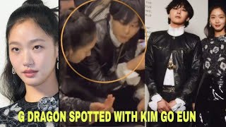 BIGBANG’s G-Dragon dating Miss Korea runner-up Kim Go Eun #kpop #gdragon #bigbang