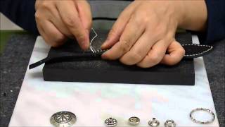 【レザークラフト】ベルトループキーホルダー作り方動画