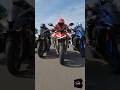 Kawasaki H2R, BMW M1000RR, Ducati V4S & R1M 🔥The World's Craziest Superbikes Together! 🚀#Shorts