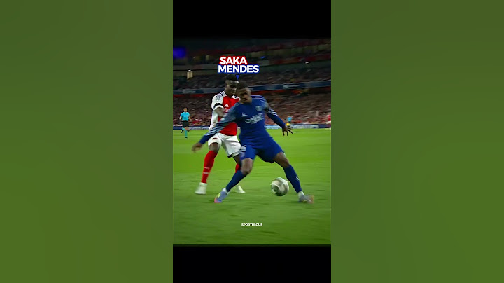 Saka destroyed PSG without scoring!!🎯