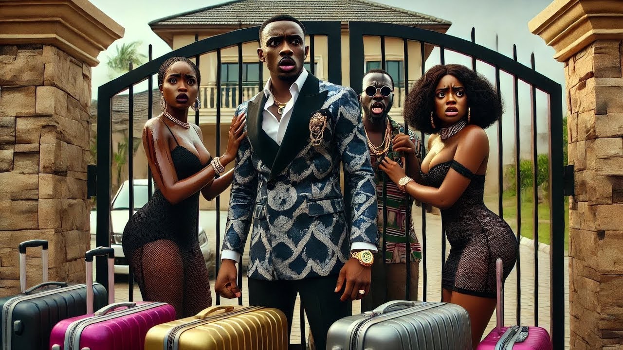 Trois heures après le divorce, il fête ça… puis il rentre et voit ses valises dehors, humilié.