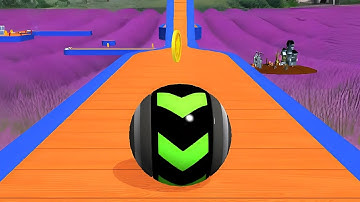 Sky Rolling Ball 3D Gameplay Speedrun Max All Levels 13