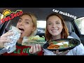 DEL TACO DRIVE THRU MUKBANG! Tamales and Beyond Burrito