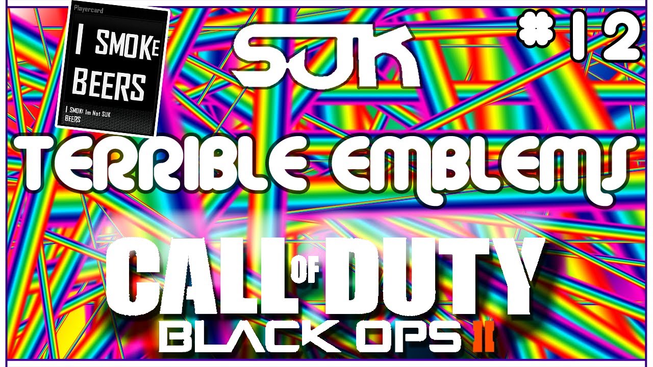 Terrible Emblems Funny Black Ops Emblems Youtube