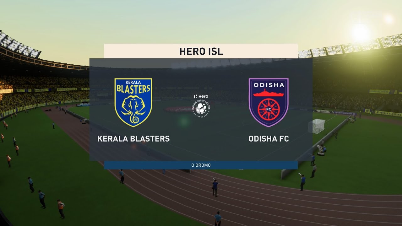 Kerala Blasters vs Odisha (26/12/2022) Indian Super League FIFA 23