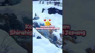 Air Terjun Beku Di Sapporo #shorts #familytime #japan #liburanjepang #salju