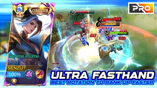 LING ULTRA FASTHAND COMBO | MY LING IS VERY ALERTIVE • Best Rotation Top Global Ling Mobile Legends