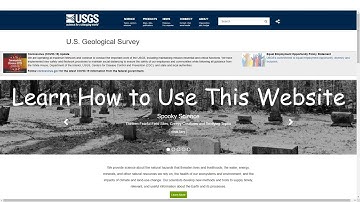 How To:  USGS National Water Information System