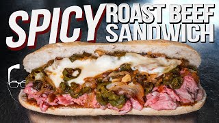THE ABSOLUTE BEST (SPICY!) ROAST BEEF SANDWICH | SAM THE COOKING GUY 4K