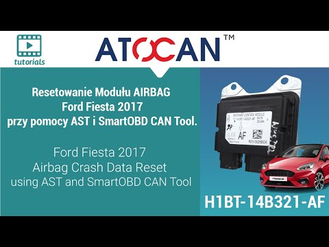 Airbag Crash Data Reset from Ford Fiesta 2017